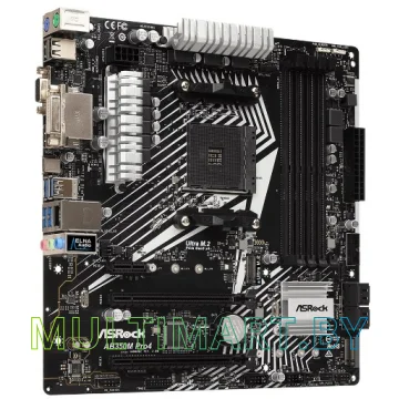 Материнская плата ASRock AB350M Pro4 R2.0 картинка 2